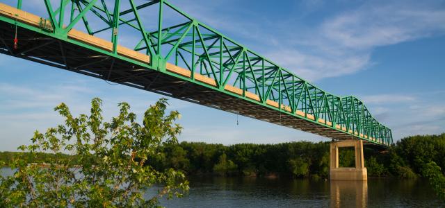 Bridge Over the Illinois River